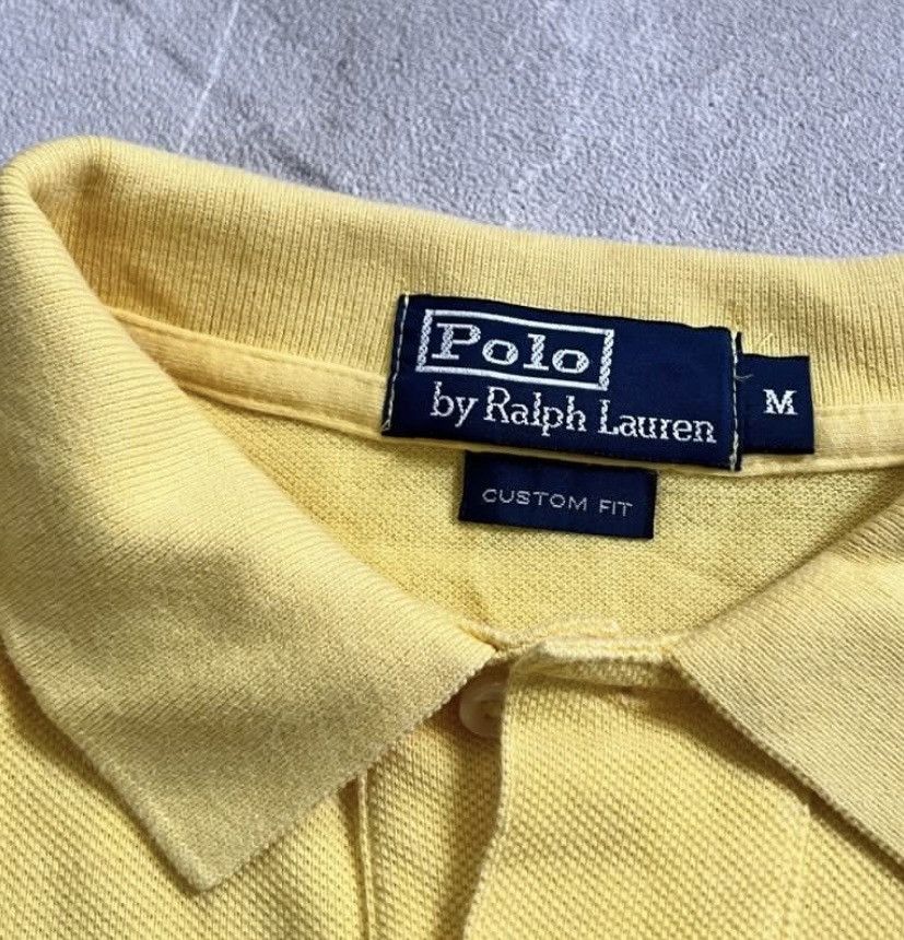 Polo Ralph Lauren Polo Ralph Lauren Big Pony Yellow Rugby #3 Size US M / EU 48-50 / 2 - 3 Thumbnail
