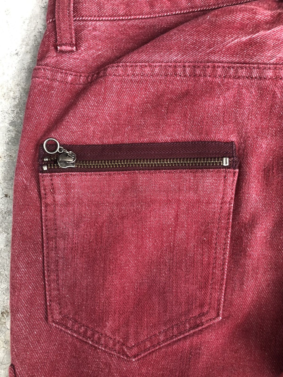Issey Miyake Distressed Jeans Tete Homme Skinny Jeans Japanese Size US 30 / EU 46 - 17 Thumbnail