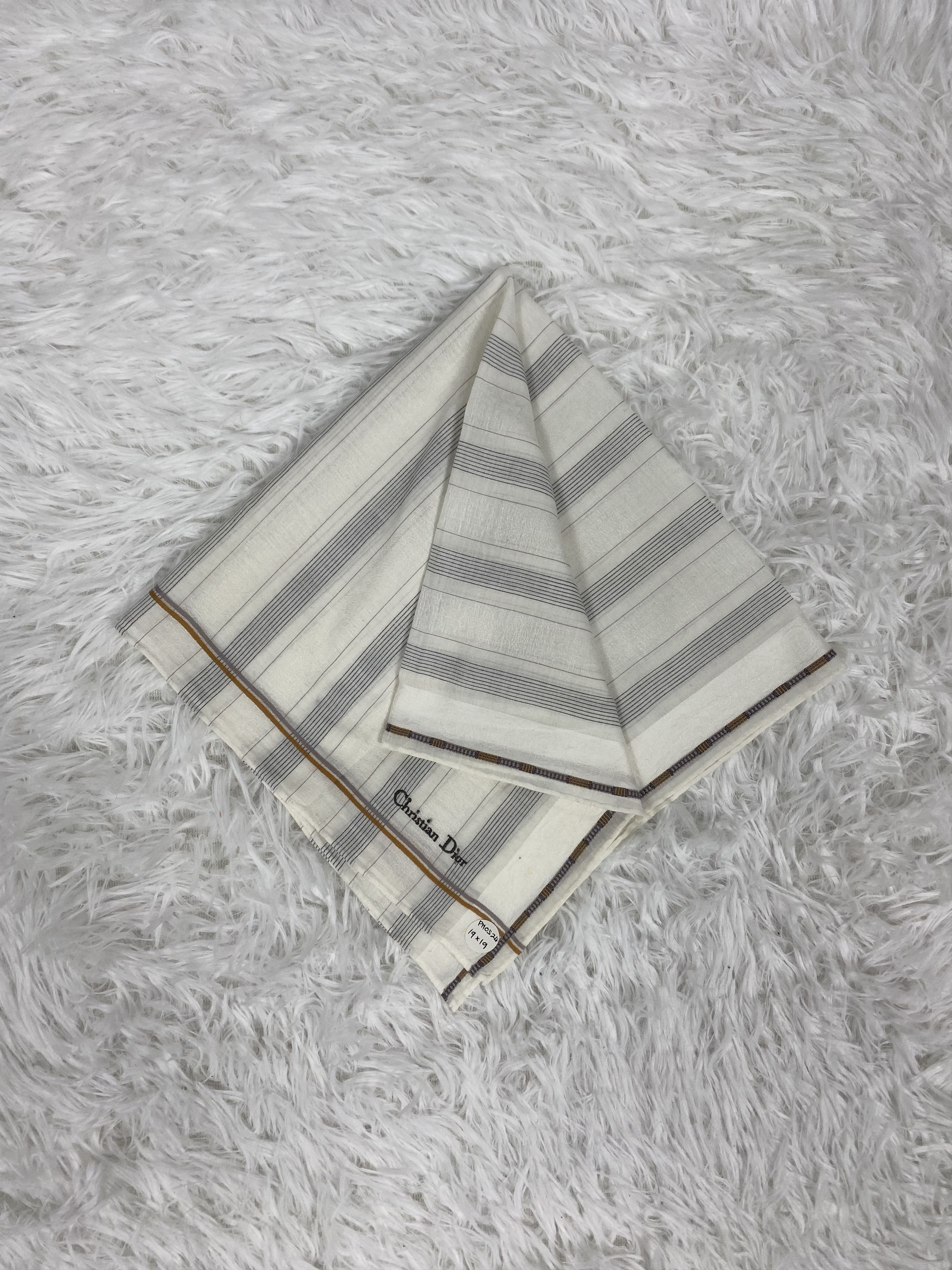 Vintage Vintage Christian Dior Handkerchief Neckerchief PH0524 Size ONE SIZE - 1 Thumbnail