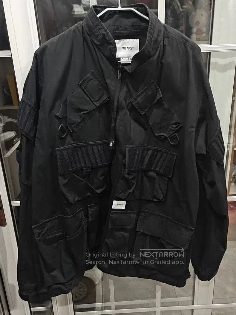 Wtaps Eight-Pocket Jacket Black Coat