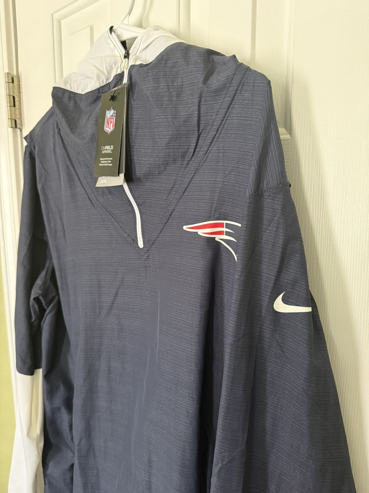 Nike NFL/Nike New England Patriots light rain jacket Size US L / EU 52-54 / 3 - 2 Thumbnail