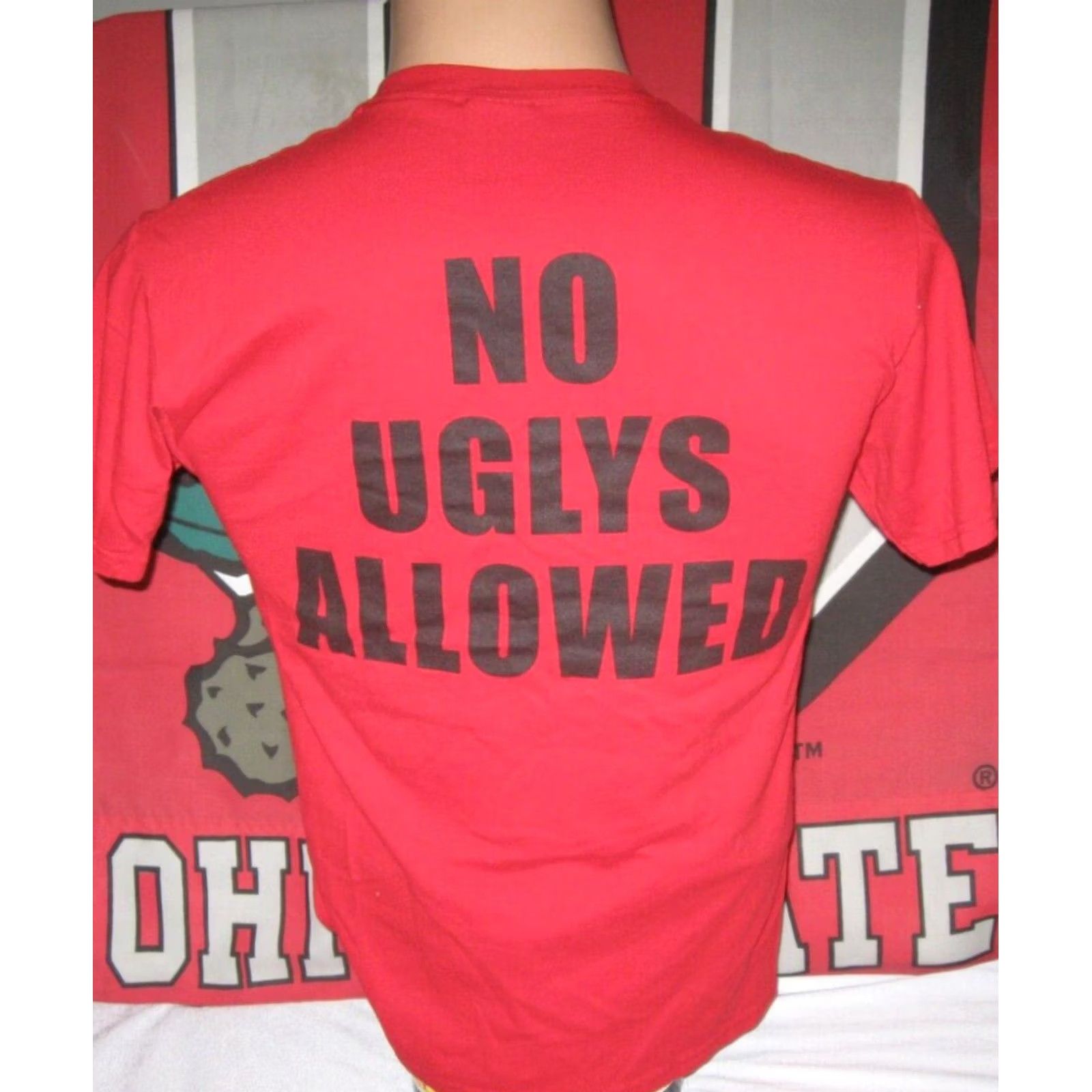 Jerzees JERZEES T-Shirt Men M Beach House South Haven Michigan Red Cotton/Polyester Logo 2010s Bar & Grill Vintage No Uglies Allowed Size US M / EU 48-50 / 2 - 3 Thumbnail