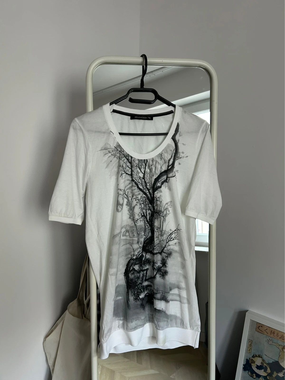 Balenciaga Balenciaga Tree Print T-Shirt Size US S / EU 44-46 / 1 - 1 Thumbnail