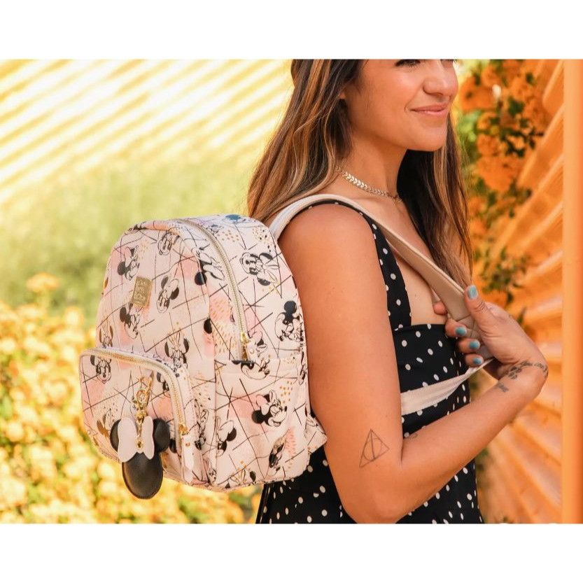 Shimmery Minnie Mouse Mini Backpack By Petunia Pickle Bottom
