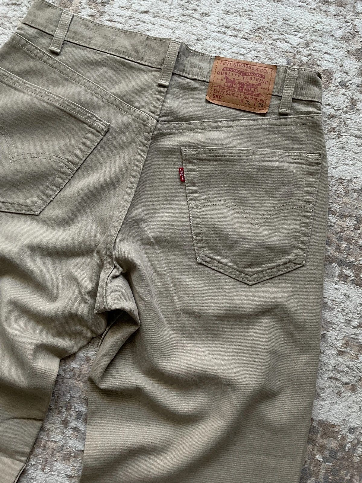 Levi's Levi’s 550 Relaxed Fit Made in USA Deadstock Vintage 2001 Size US 32 / EU 48 - 17 Thumbnail