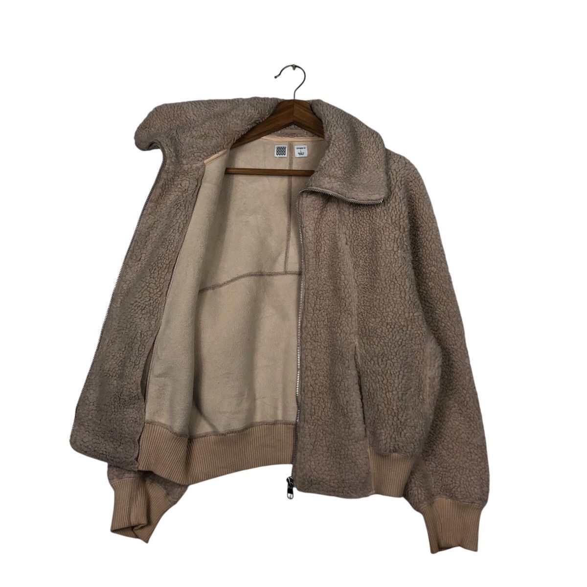 Japanese Brand × Vintage 📌Vintage Fleece Dip Pile Zipper Uniqlo Undercover Size US L / EU 52-54 / 3 - 12 Thumbnail