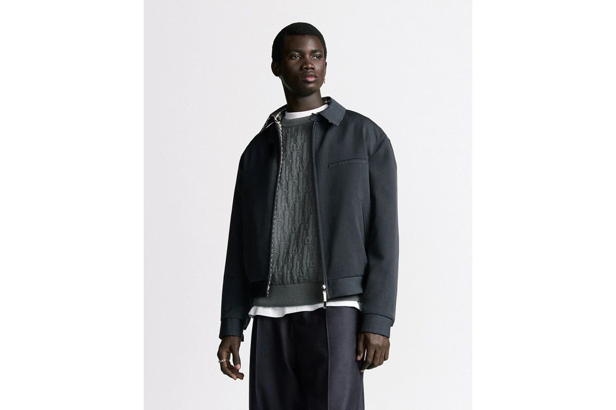 Dior o1bcso1str0326 Reversible Zipped Jacket in Blue Size US XL / EU 56 / 4 - 5 Thumbnail