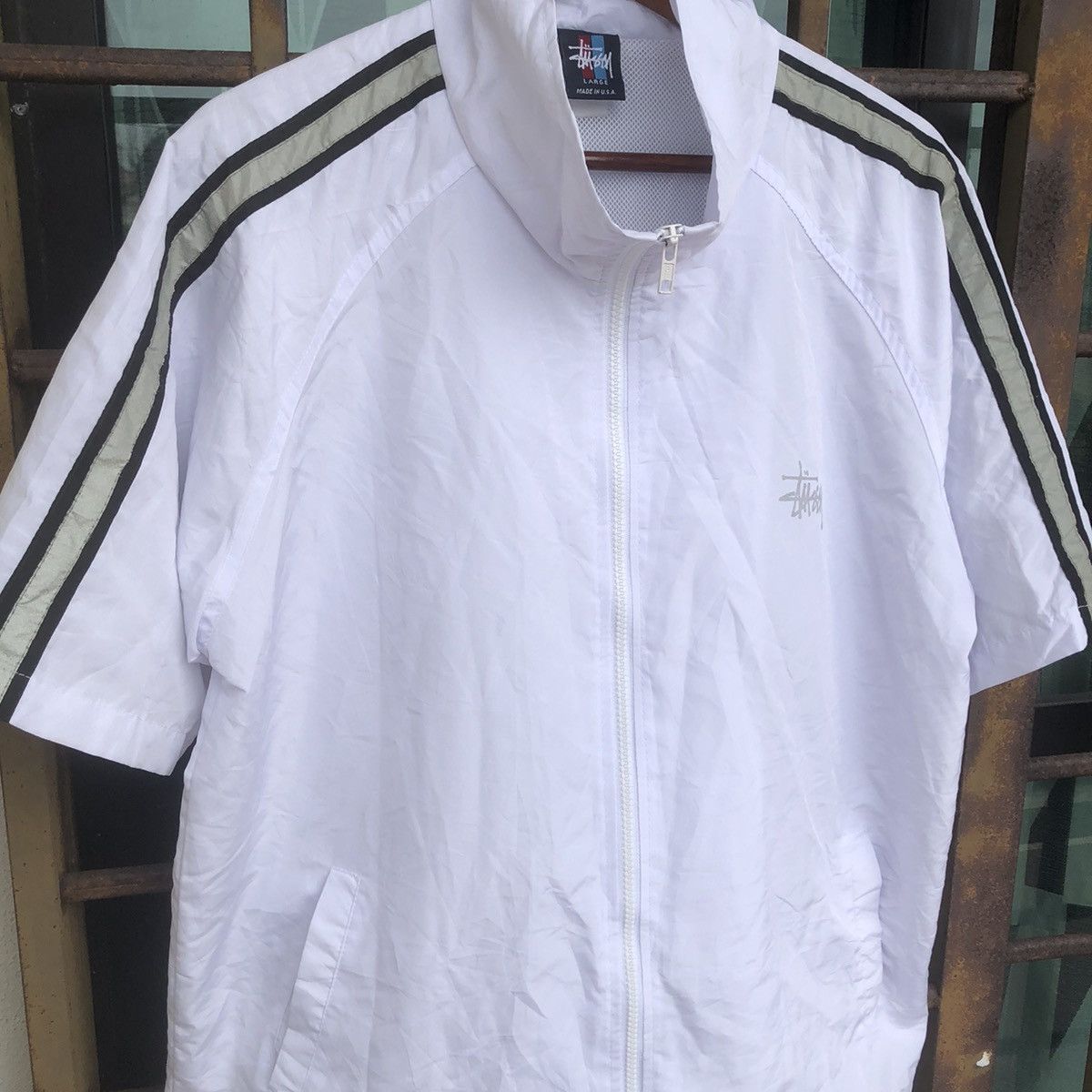 Stussy Stussy Zipper Small Logo Jacket Size US L / EU 52-54 / 3 - 3 Thumbnail