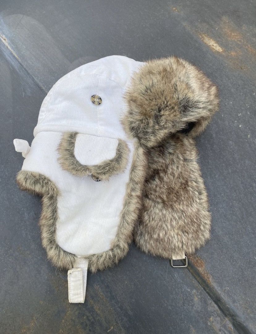 Japanese Brand × Vintage Ushanka Avant garde mohair LGB style fur hat Size ONE SIZE - 1 Thumbnail