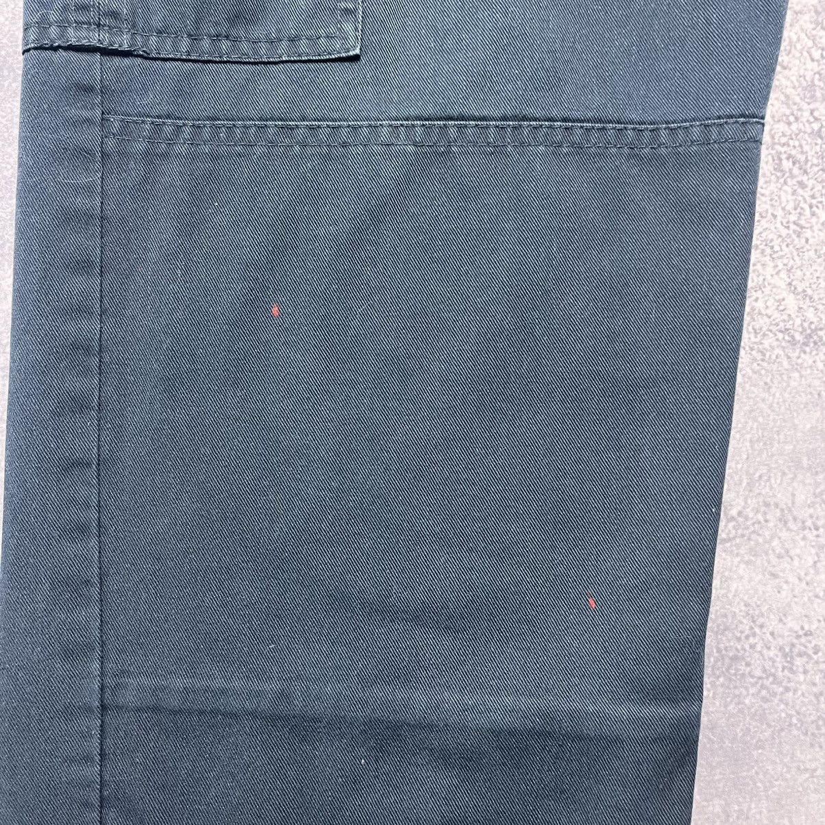 Dickies × Vintage Vintage Dickies Redhawk Navy Trashed Cargo Workwear Pants Size US 30 / EU 46 - 6 Thumbnail