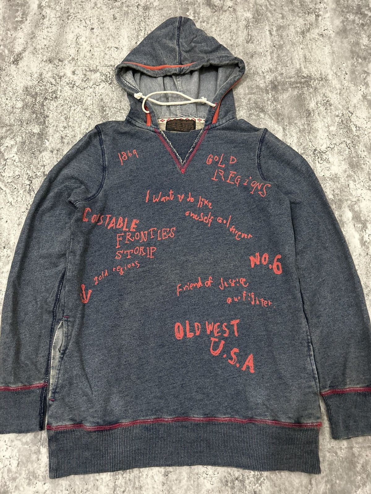 Hysteric Glamour Cube Sugar Japan Washed Hoodie Size US M / EU 48-50 / 2 - 2 Thumbnail