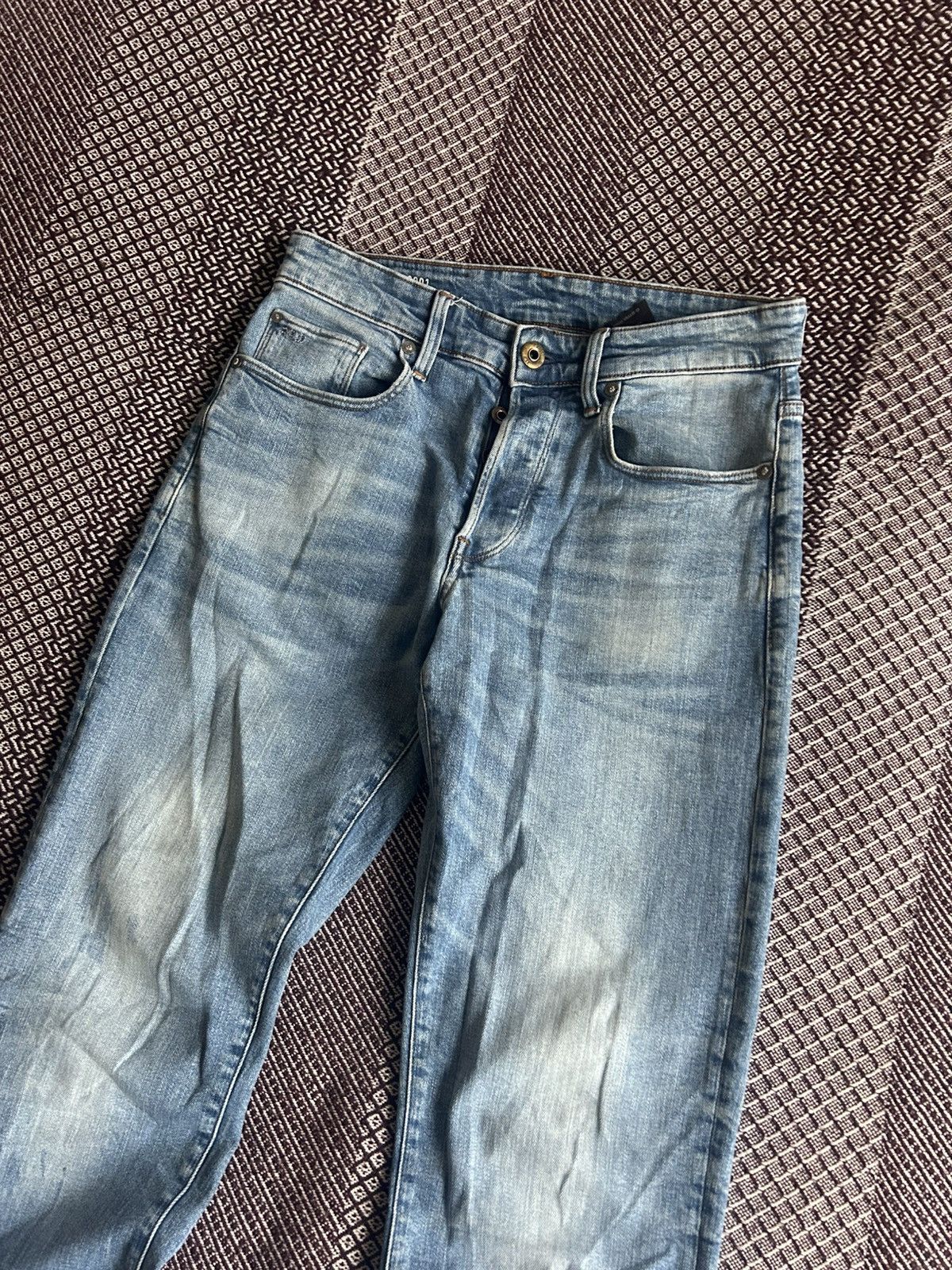 G-Star G-star Raw 3301 Straight Denim Jeans Streetwear Size 28 x 32 Size 28" / US 6 / IT 42 - 7 Thumbnail