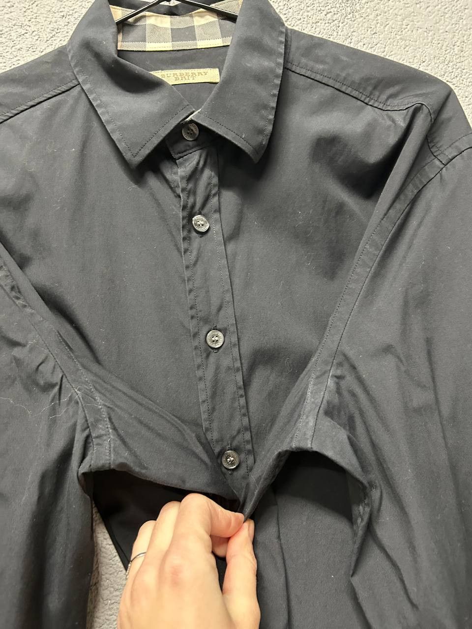 Burberry Burberry brit mens longsleeve black shirt L Size US L / EU 52-54 / 3 - 7 Thumbnail