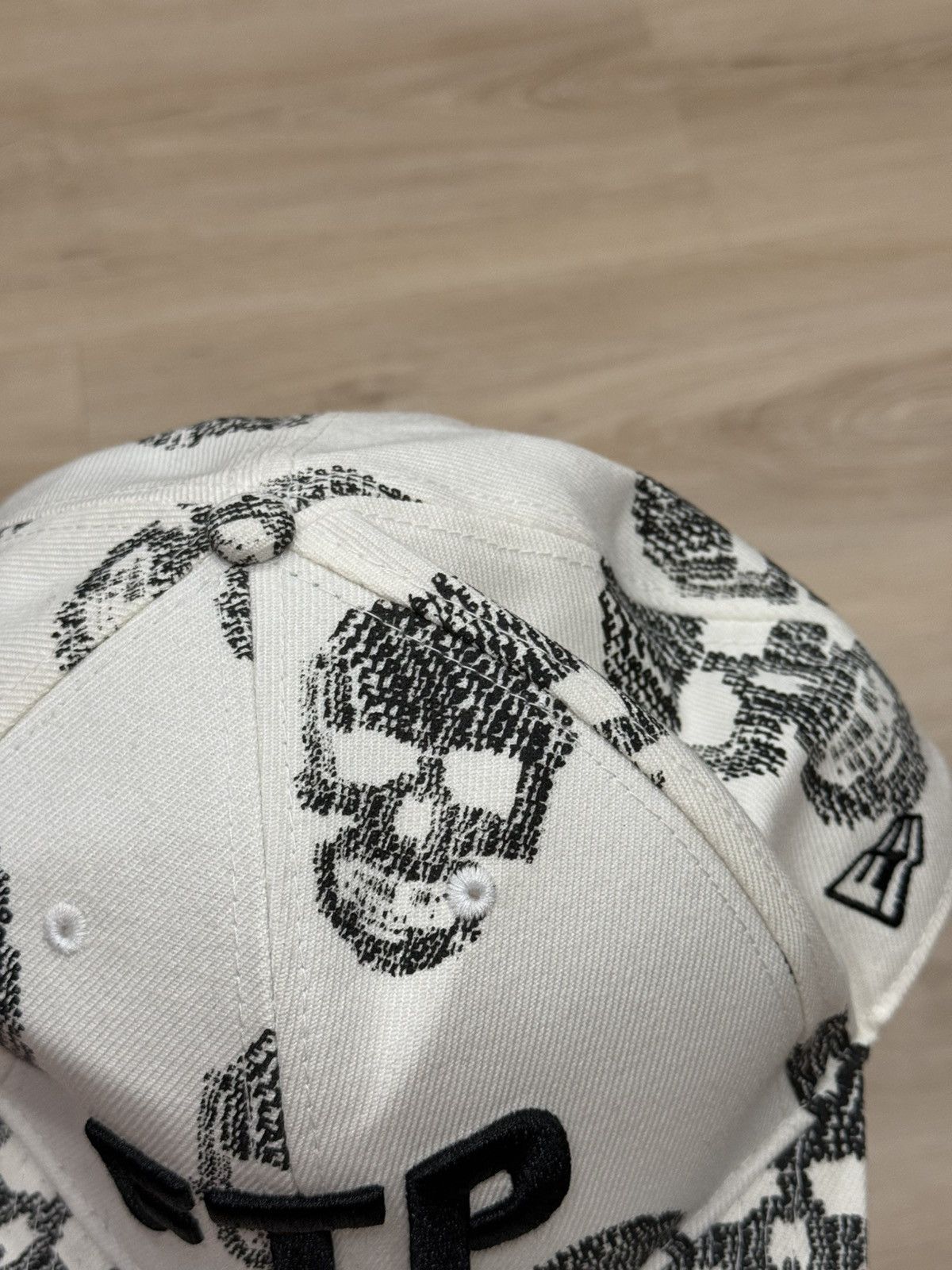 Fuck The Population FTP Skull Fitted Hat Size 7 7/8 Size ONE SIZE - 5 Thumbnail