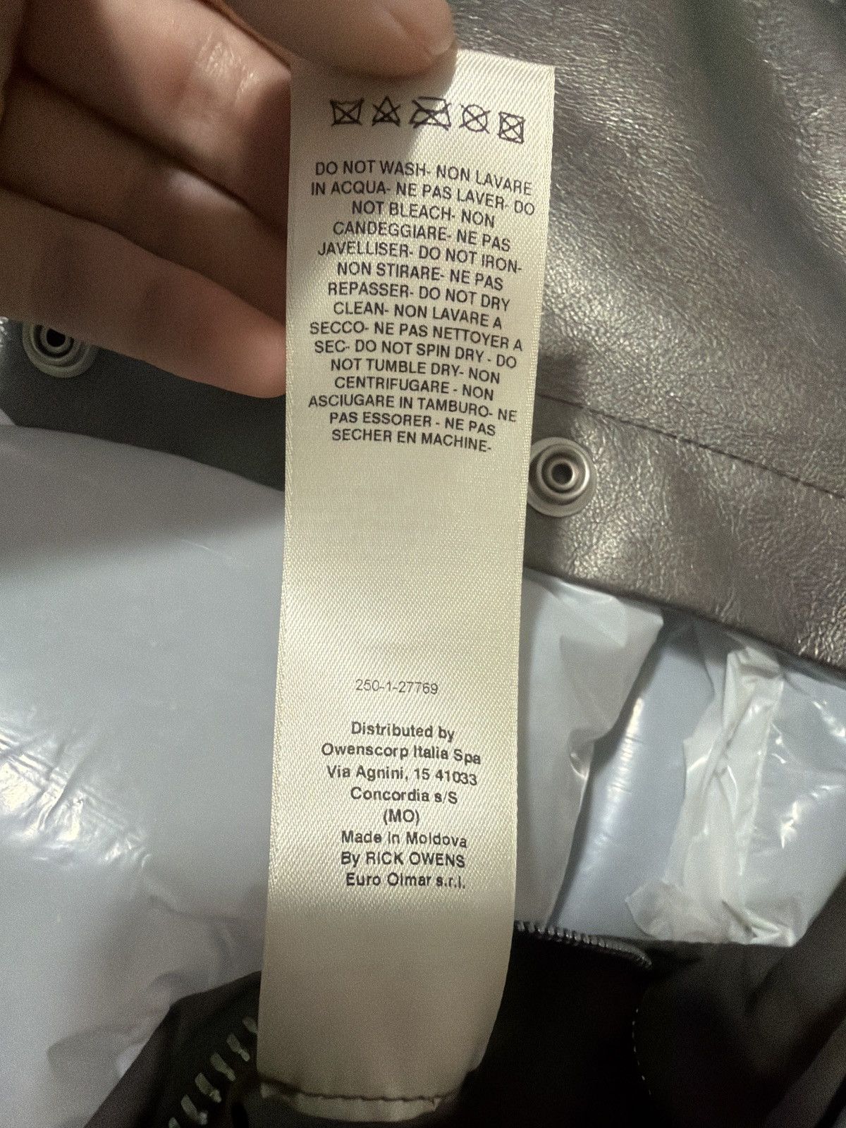 Rick Owens Rick Owens 2025 'Hollywood' Tour Alice Bomber Jacket - US 40 Size US M / EU 48-50 / 2 - 11 Thumbnail