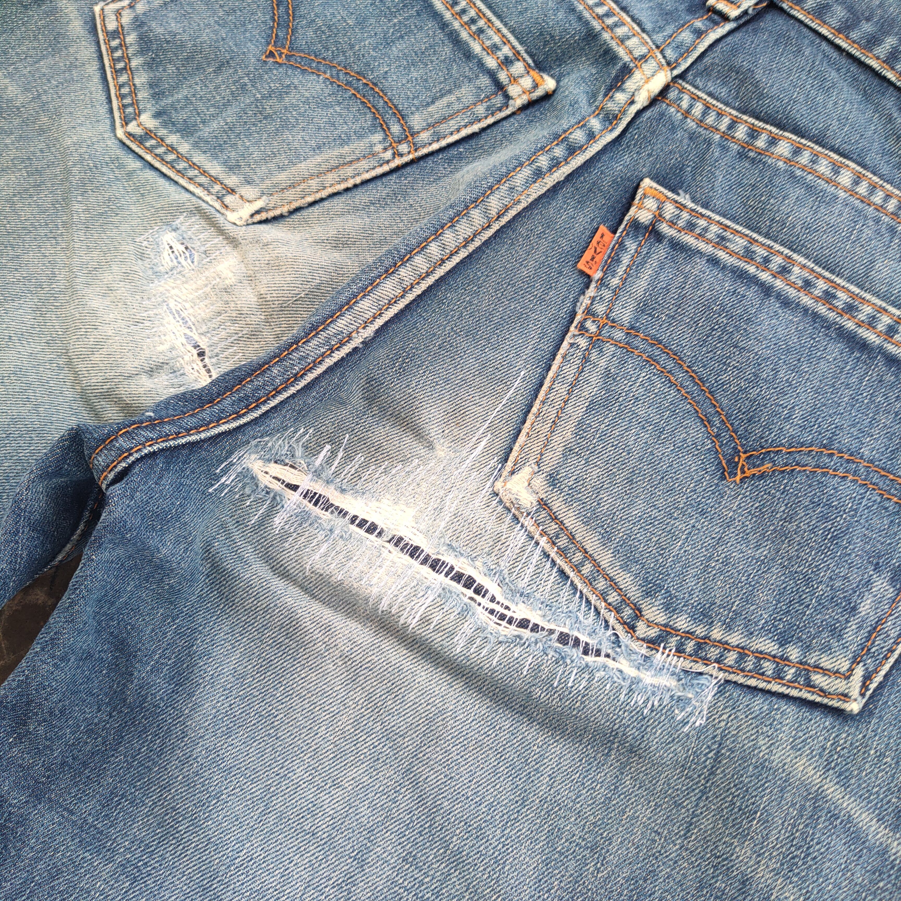 Levi's Vintage Clothing VINTAGE LEVI'S 854 ORANGE TAG JEAN DENIM PANTS Size US 27 - 15 Thumbnail