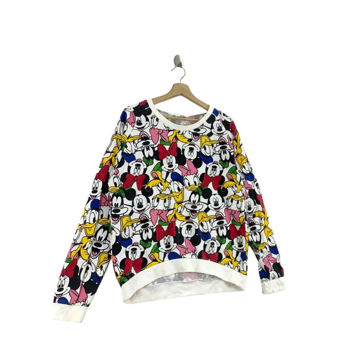 Disney DISNEY MICKEY Minnie Mouse Donald Duck Friends Sweatshirt Size L / US 10 / IT 46 - 4 Thumbnail