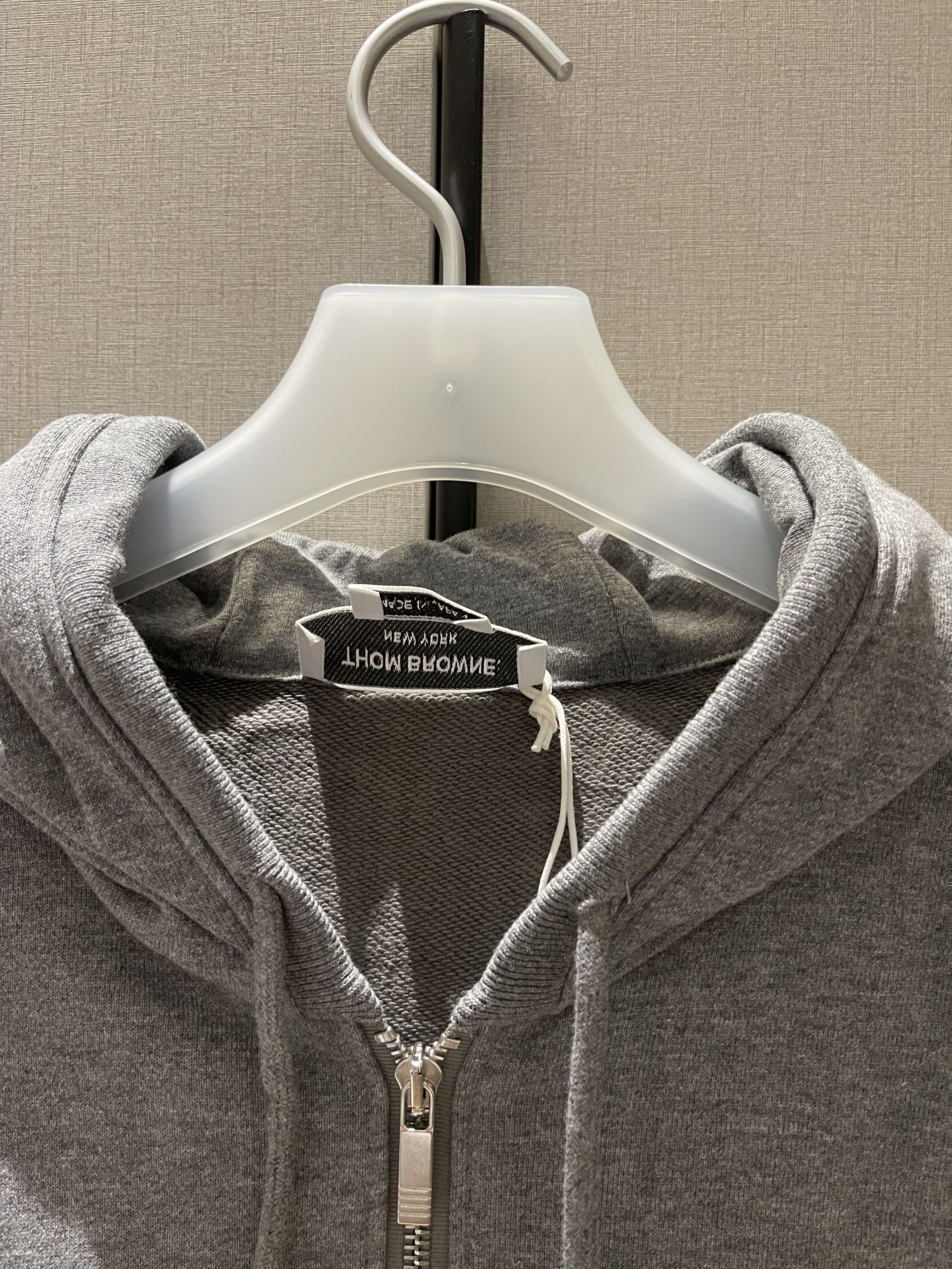 Thom Browne Thom Browne Zip Hoodie Grey Size US XL / EU 56 / 4 - 3 Thumbnail