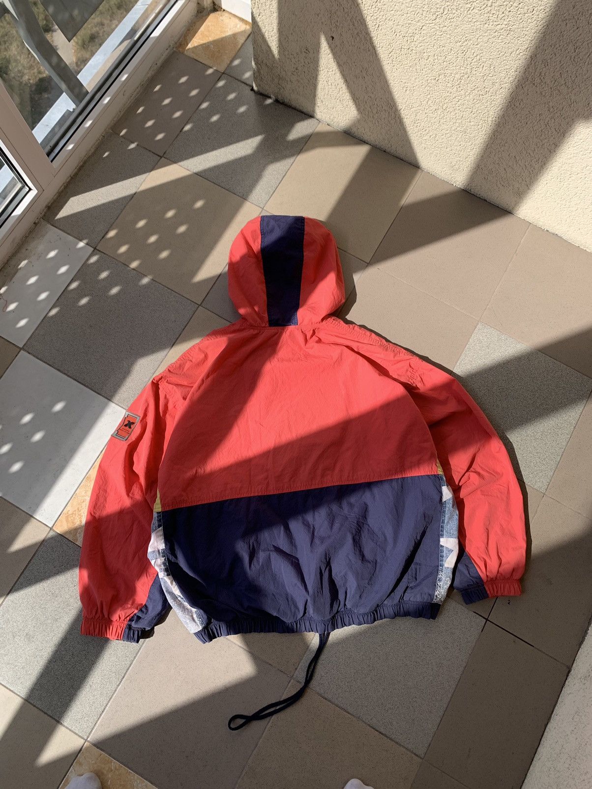 Nike × Vintage Vintage Nike Anorak Light Jacket U.S.A. 90s Size US XL / EU 56 / 4 - 3 Thumbnail