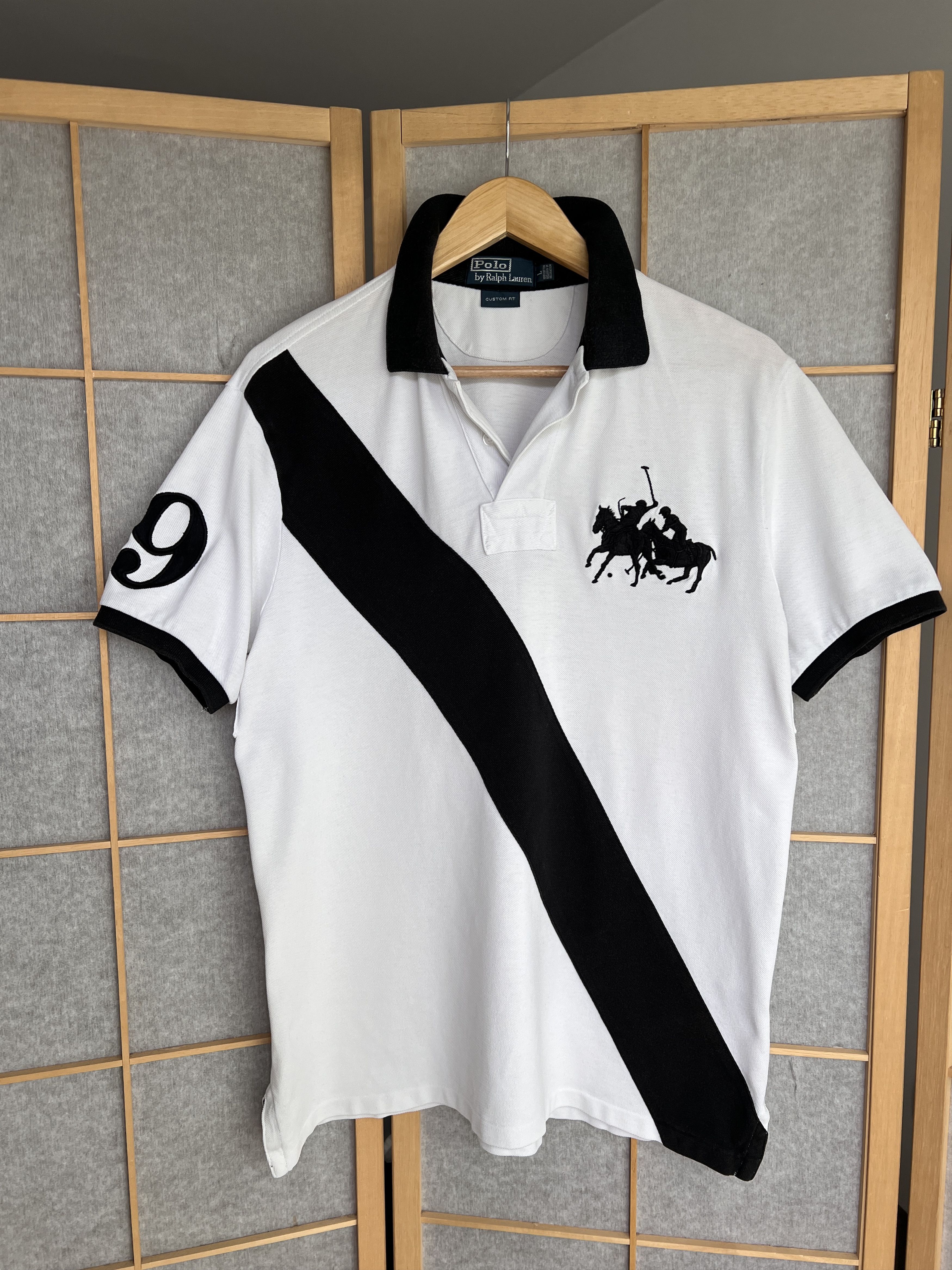 POLO Ralph Lauren BARCELONA ポロシャツ L Polo Ralph Lauren Barcelona Spain #2 Polo Shirt Big Pony Chief