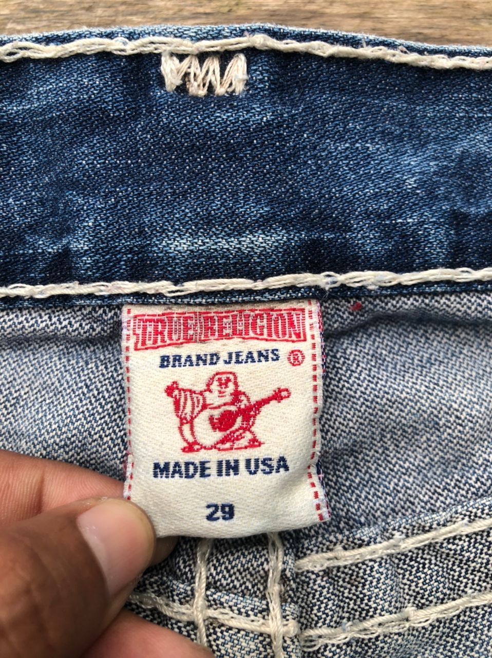 True Religion Vintage True Religion Bootcut Denim Jeans Distressed Size US 30 / EU 46 - 4 Thumbnail