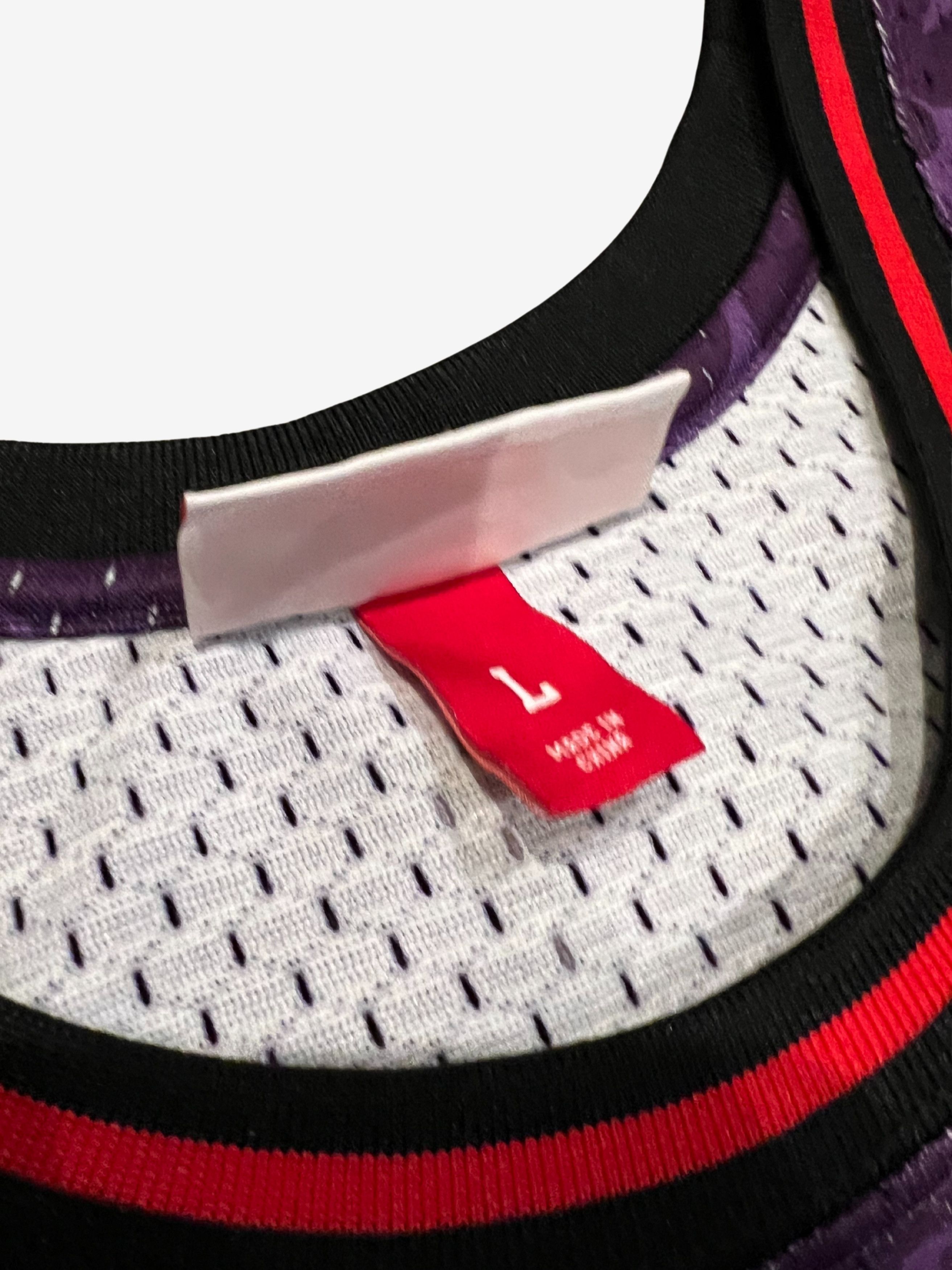 Bape A Bathing Ape x Mitchell & Ness Purple Raptors Jersey Size US L / EU 52-54 / 3 - 4 Thumbnail