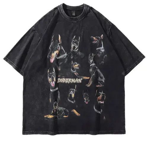 Other Vintage Style Doberman T Shirt Tee Size US XL / EU 56 / 4 - 1 Thumbnail