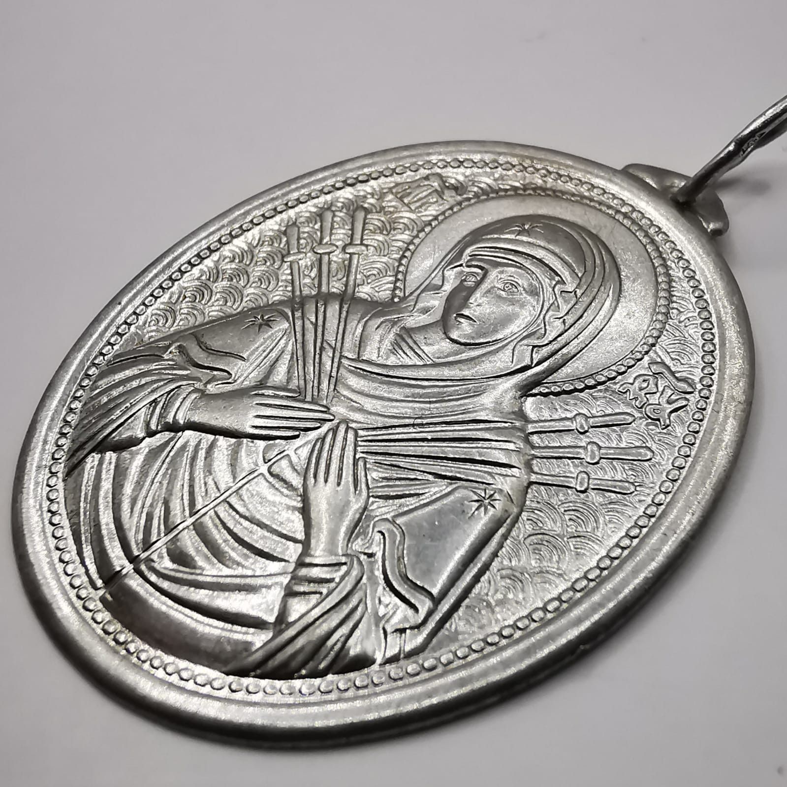 Sterling Silver Vintage Pendant "Seven-arrow 925 Sterling Silver 2,43g Size ONE SIZE - 3 Thumbnail