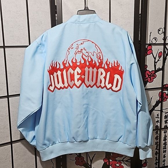 Other Juice Wrld Fighting Demons Work Jacket 2XL NWT Size US XXL / EU 58 / 5 - 8 Thumbnail