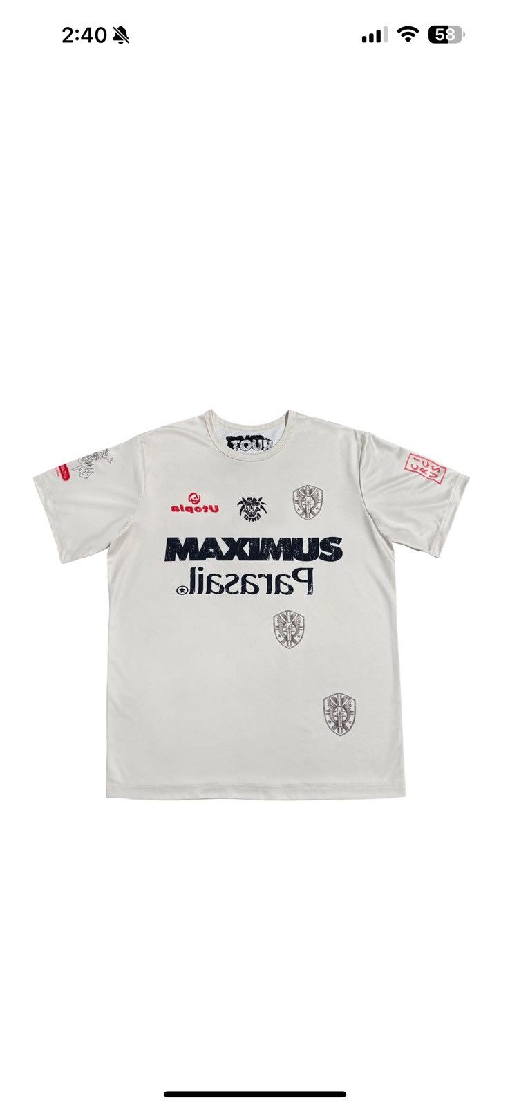 Travis Scott England Soccer Jersey XL Travis Scott England soccer