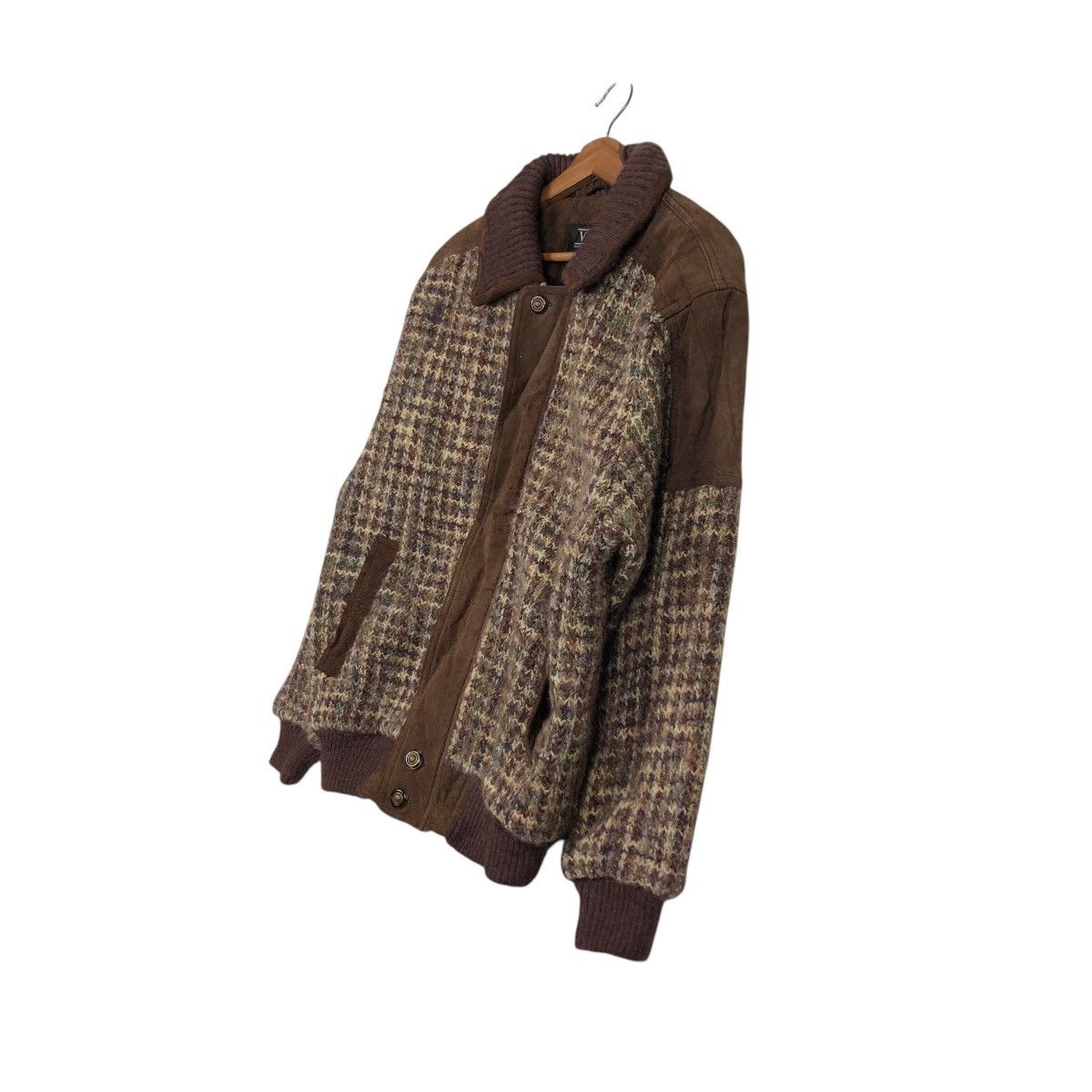 Designer × Japanese Brand × Vintage 📌Vintage Bomber Jacket Knit VIP Playboy Collections Size US L / EU 52-54 / 3 - 2 Thumbnail