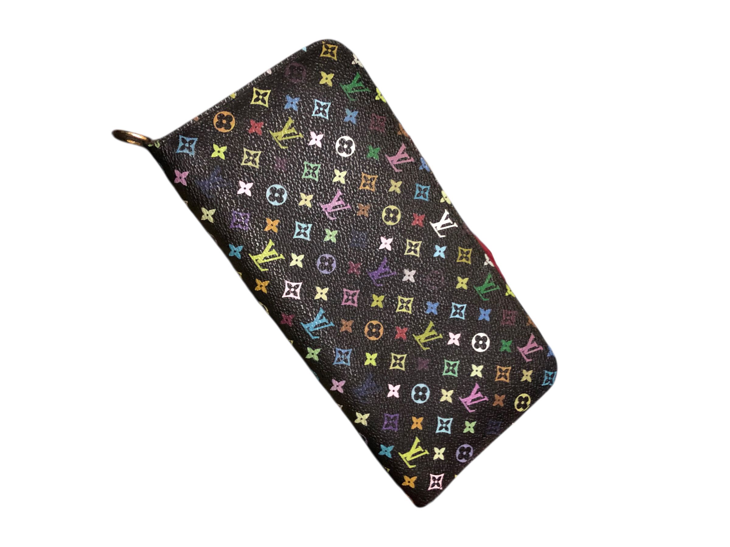 Louis Vuitton × Takashi Murakami 🔥LOUIS VUITTON Portefeiulle Unsolit M93754 Monogram Purse Size ONE SIZE - 4 Thumbnail