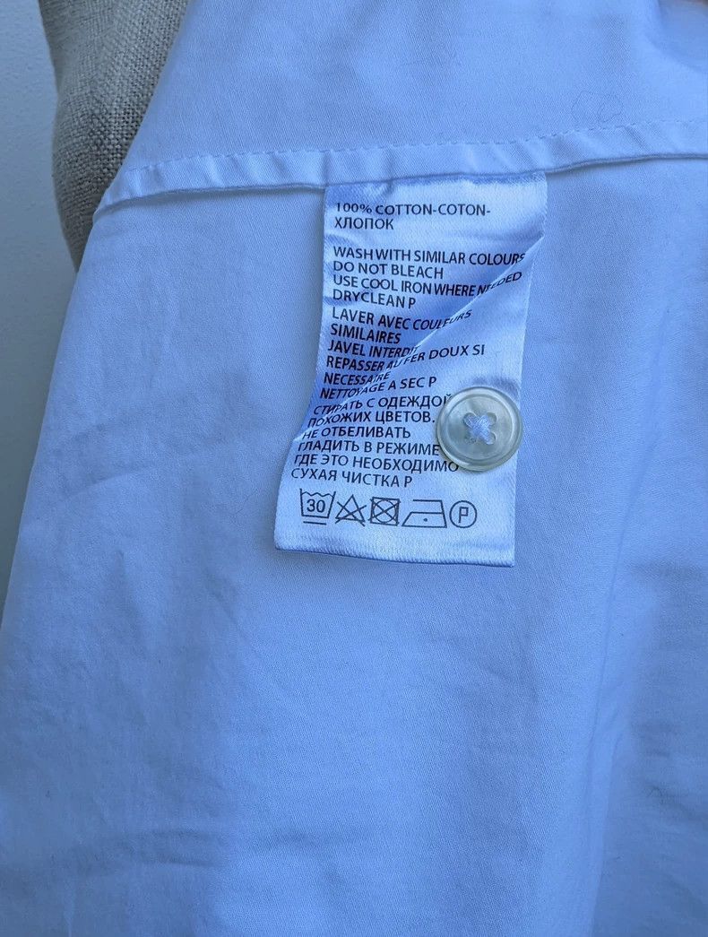 Ann Demeulemeester ann demeulemeester deconstructed white shirt-2508 Size US M / EU 48-50 / 2 - 7 Thumbnail