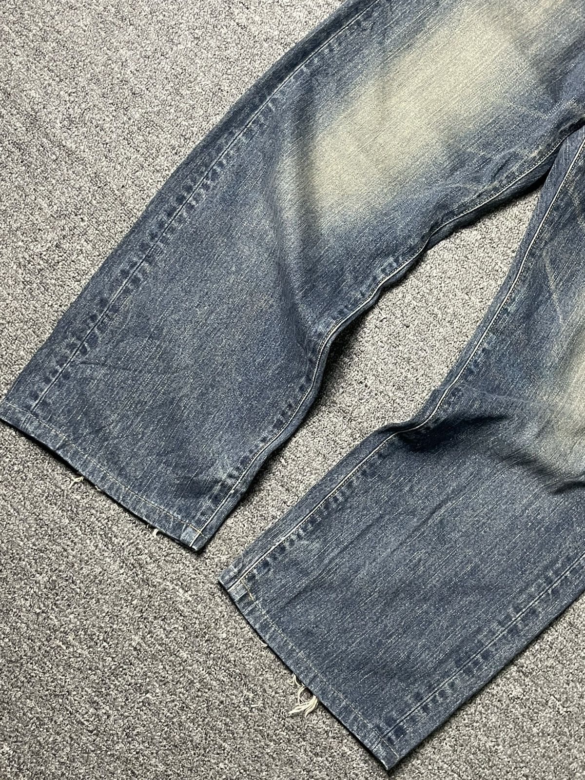 Edwin × Vintage Vintage EDWIN Brand Baggy Jeans (91) Size US 28 / EU 44 - 2 Thumbnail