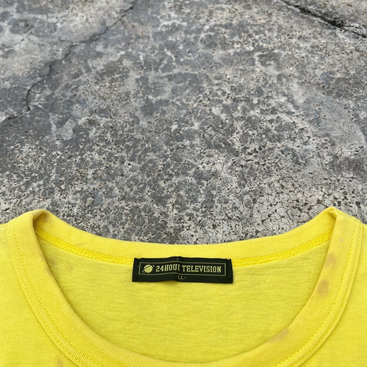 Bape 24 Hour Television X A Bathing Ape Nice Design Tee Rare Size US L / EU 52-54 / 3 - 4 Thumbnail