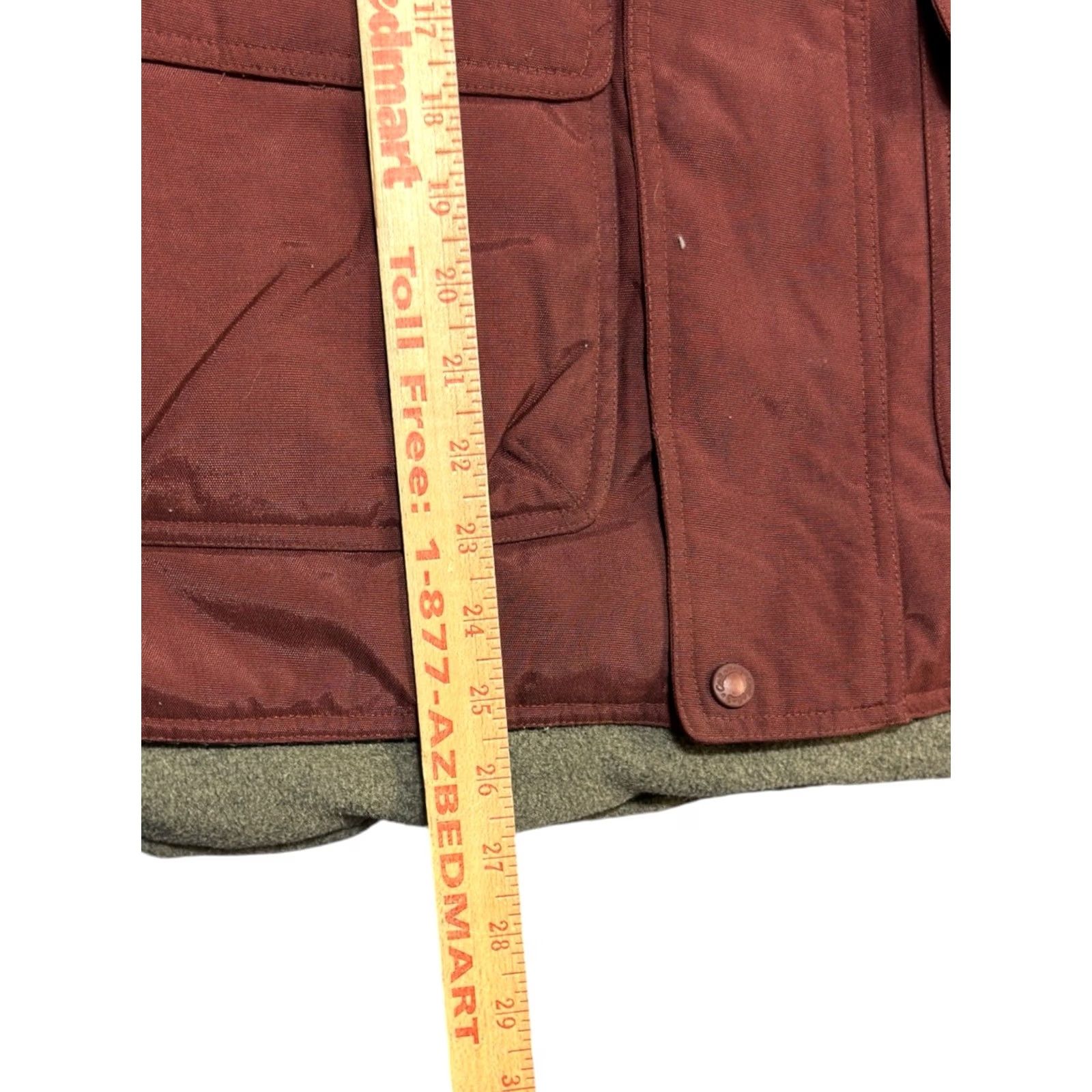 Vintage Cabela’s Men’s Premier Northern Goose Down Puffer Vest Zip Collared Stand-Up Orange L Regular Vest Mens > Size US L / EU 52-54 / 3 - 3 Thumbnail