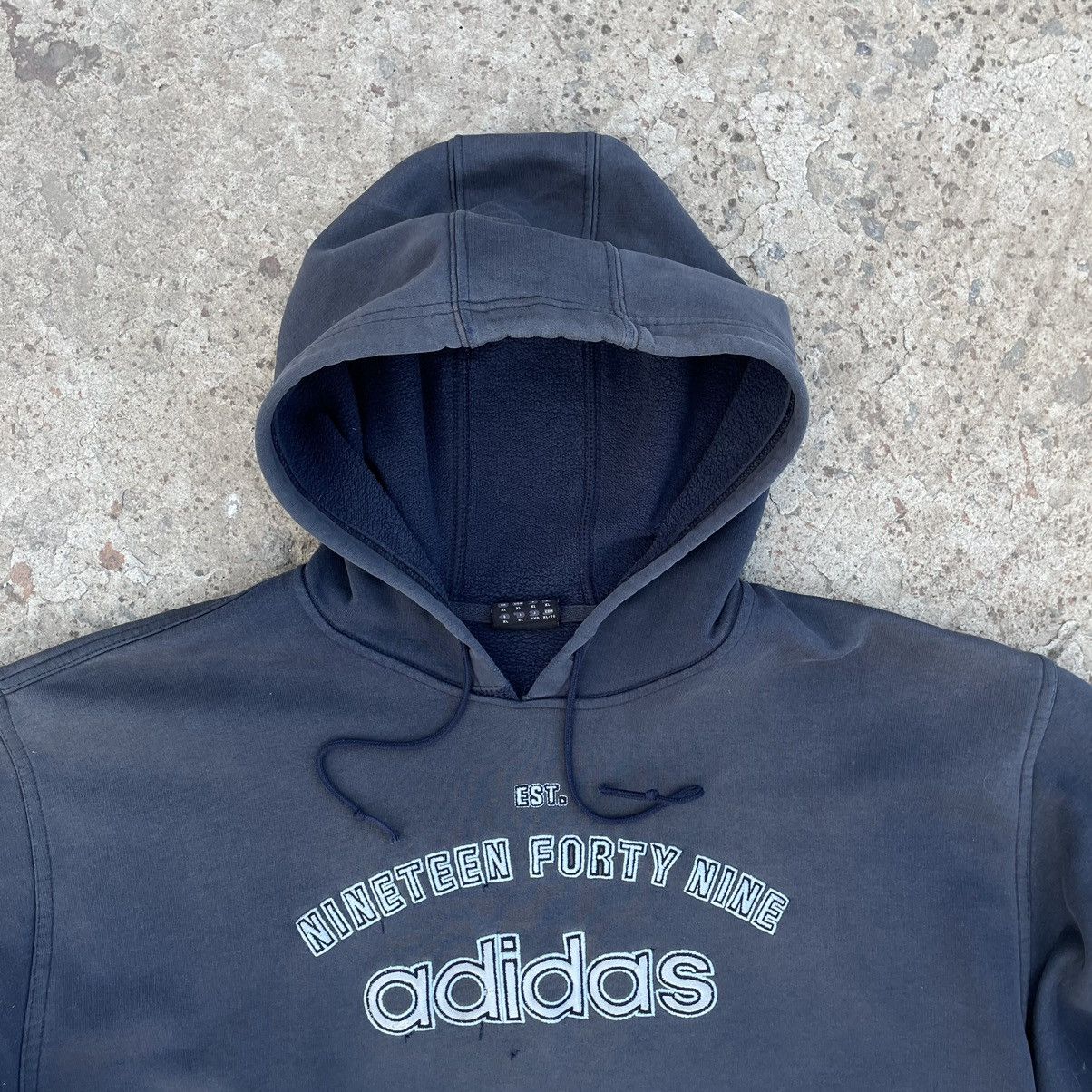 Y/Project Vintage Adidas Hoodie Logo Distressed 90s Sweater Y2K USA Size US XL / EU 56 / 4 - 5 Thumbnail