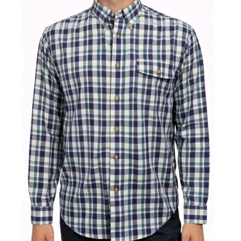Gant × Vintage GANT Fox Hunt Plaid Shirt Men L Buttoned Pocket Button Down Size US L / EU 52-54 / 3 - 2 Thumbnail