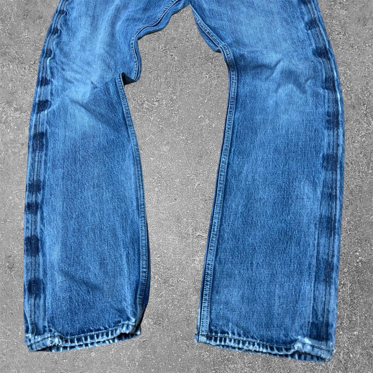 Levi's × Vintage Y2K Levi’s Button Back Pockets Grunge Slim Straight Jeans 31 Size US 31 - 8 Thumbnail