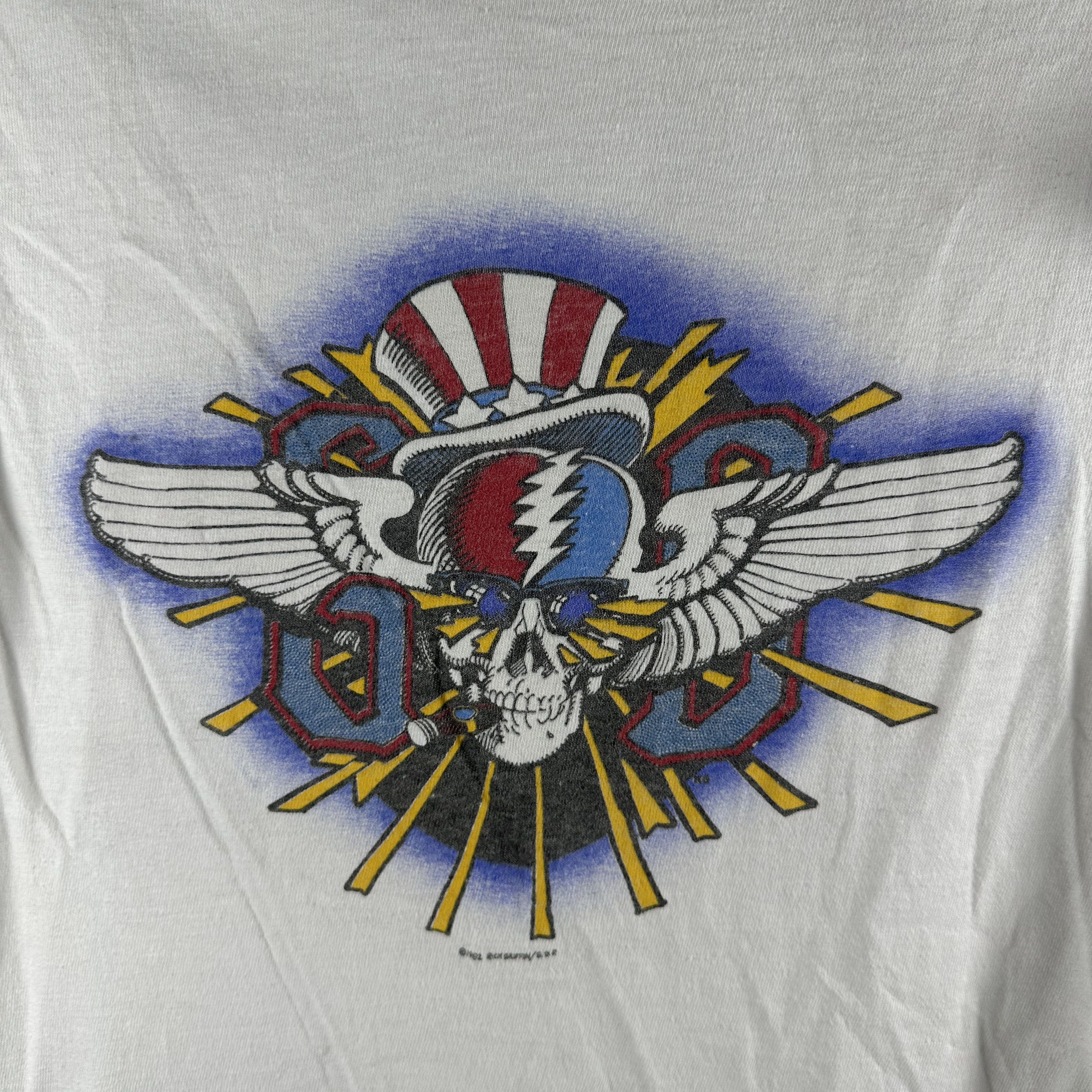 Vintage Vintage 1982 Grateful Dead Fall Tour Concert T-shirt Size US S / EU 44-46 / 1 - 2 Thumbnail