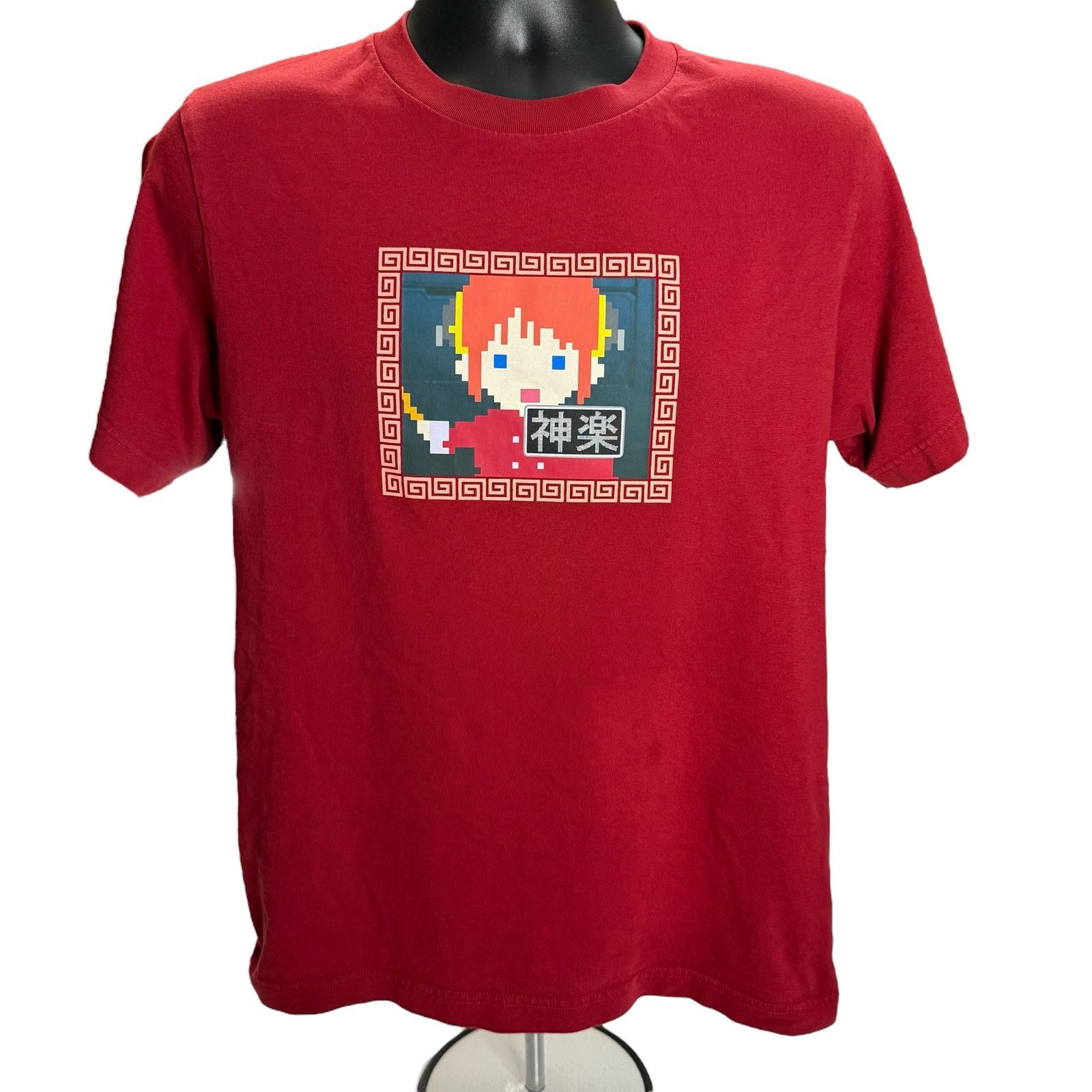 Uniqlo UNIQLO Gintama Red Small T-Shirt 8-bit pixel design Size US S / EU 44-46 / 1 - 1 Thumbnail