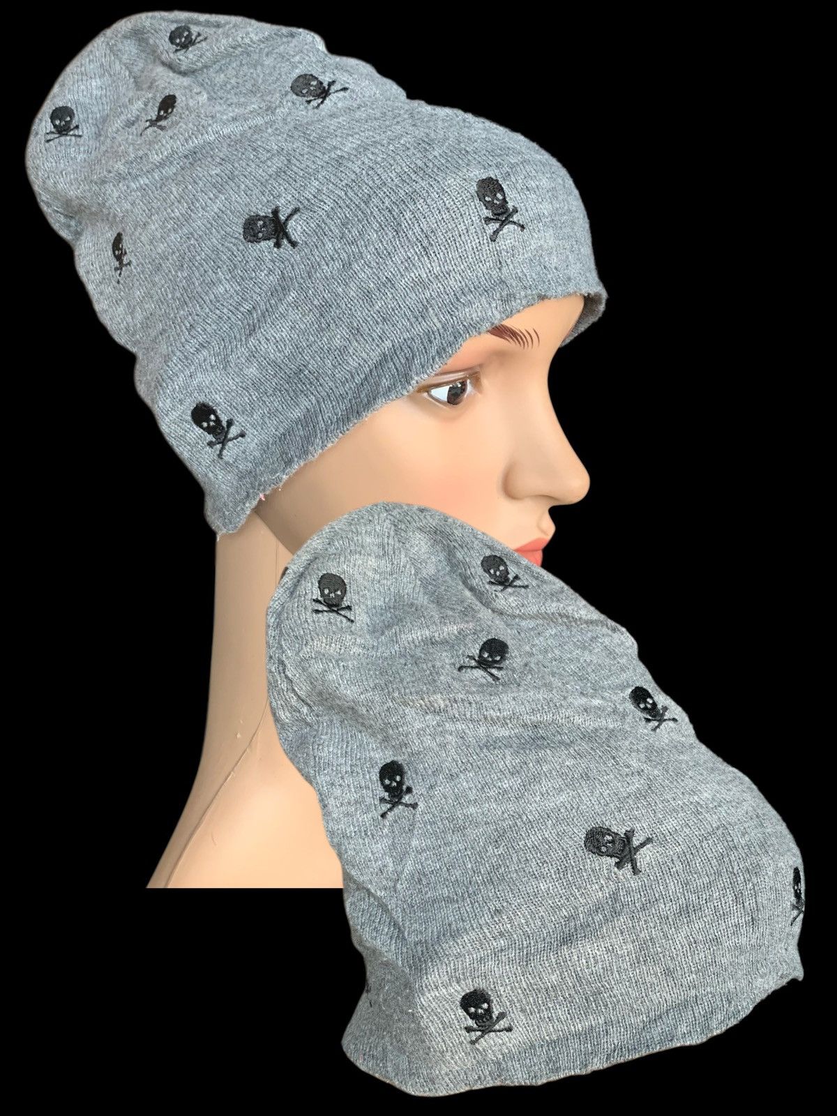 Japanese Brand × Kapital × Vintage Sagres Knit Hat Skull Vintage Japanese Style Size ONE SIZE - 1 Thumbnail