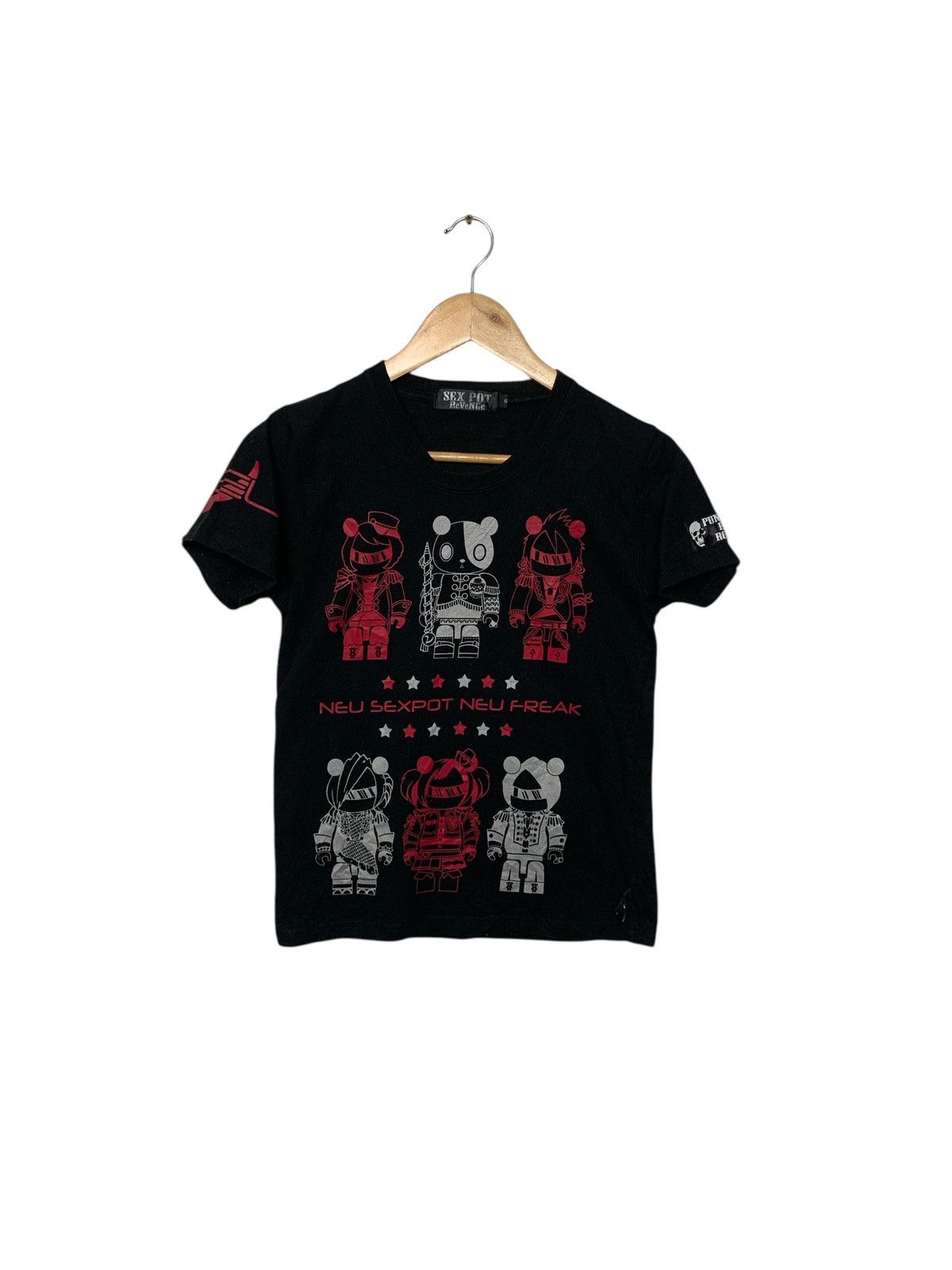 Japanese Brand Rare Sex Pot Revenge X Bear Brick T Shirt Size US S / EU 44-46 / 1 - 1 Thumbnail