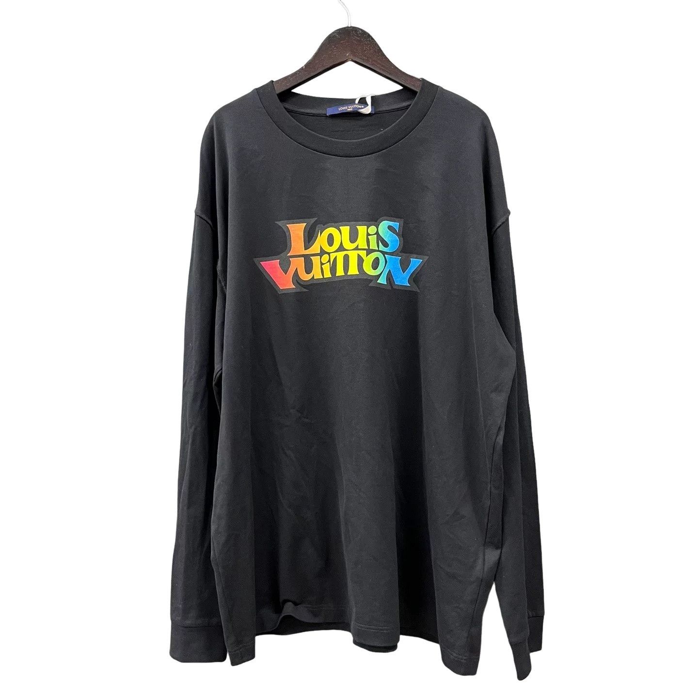 Louis Vuitton Louis Vuitton Rainbow Logo Long Sleeve T-Shirt Size XXL Size US XXL / EU 58 / 5 - 1 Thumbnail