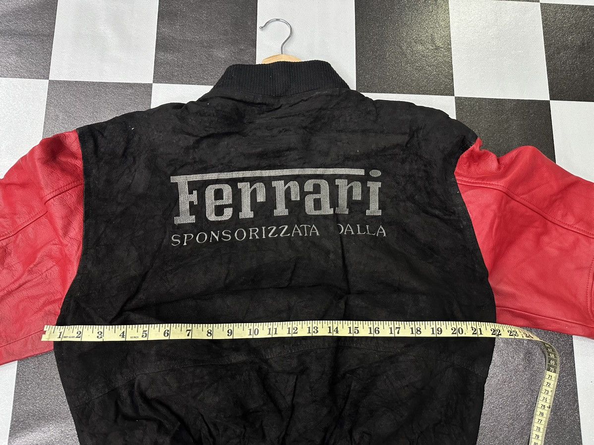 Ferrari 90’s Rare Ferrari Magneti Marelli Leather Jacket Size US M / EU 48-50 / 2 - 19 Thumbnail