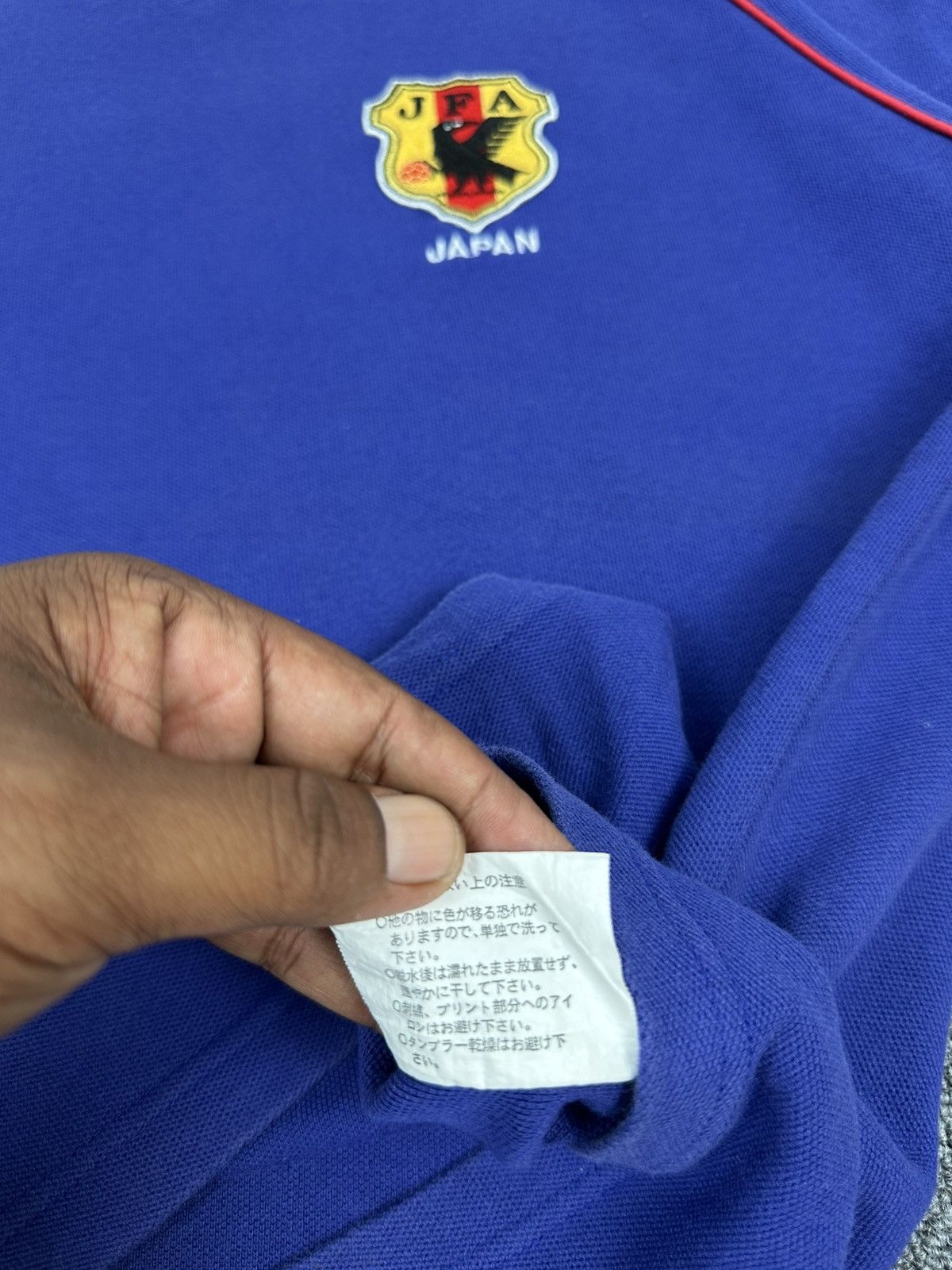 Vintage Grail🔥Vintage Japan National Team JFA Shirt Size US L / EU 52-54 / 3 - 9 Thumbnail