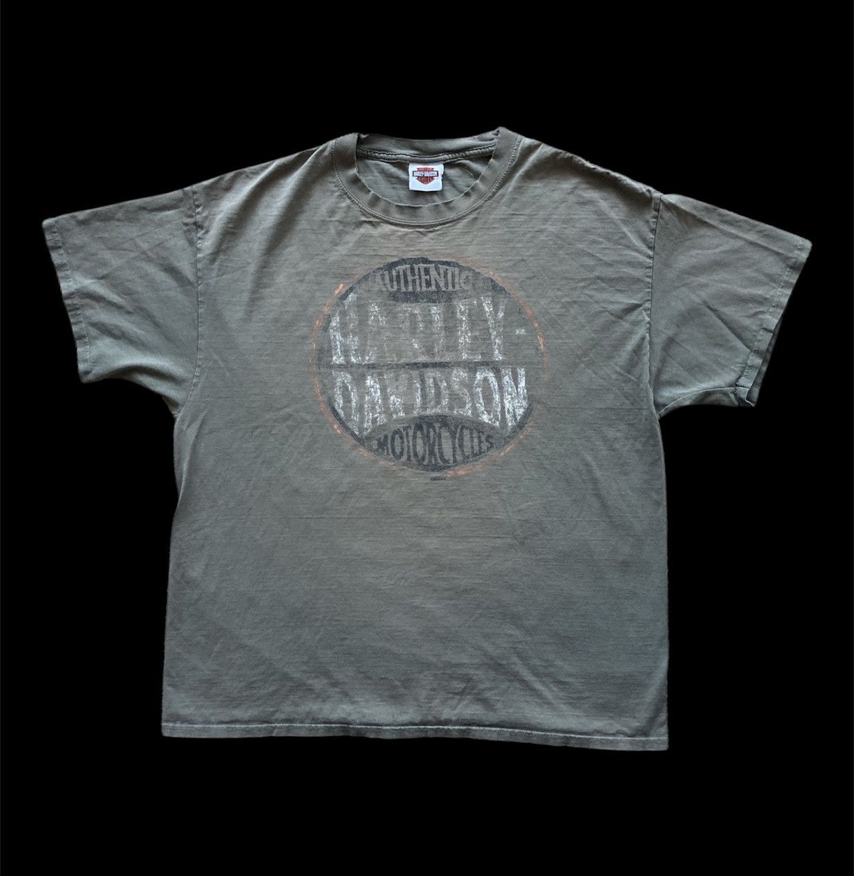 Vintage Harley Davidson Motorcycles Tee Doha Oatar Distressed VTG Size US XL / EU 56 / 4 - 5 Thumbnail