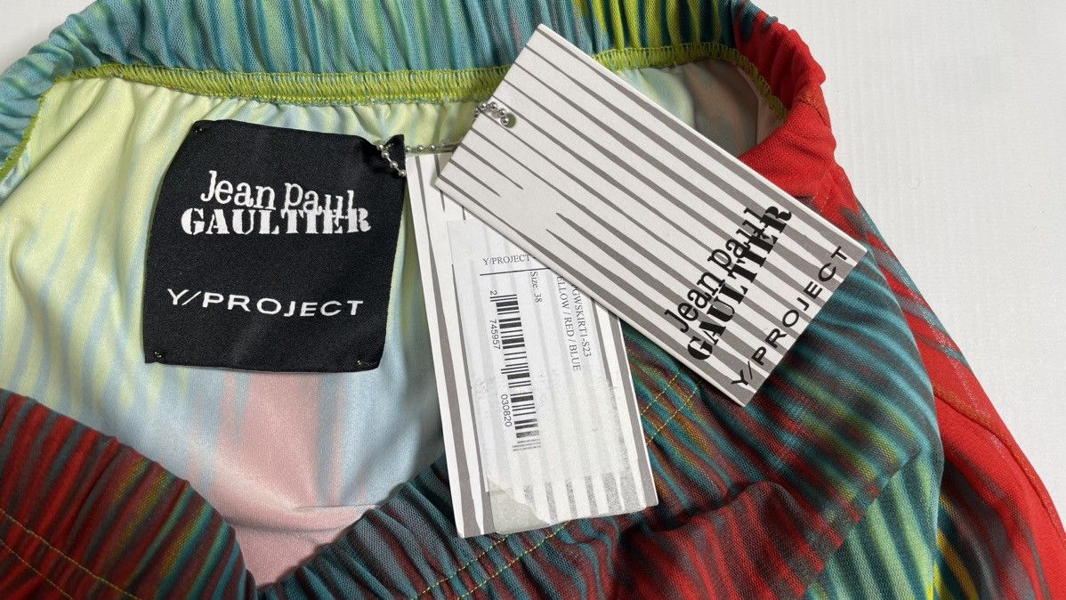 Jean Paul Gaultier × Y/Project S/S 23 ‘Body Map Print’ Mini Skirt Size 26" / US 2 / IT 38 - 5 Thumbnail