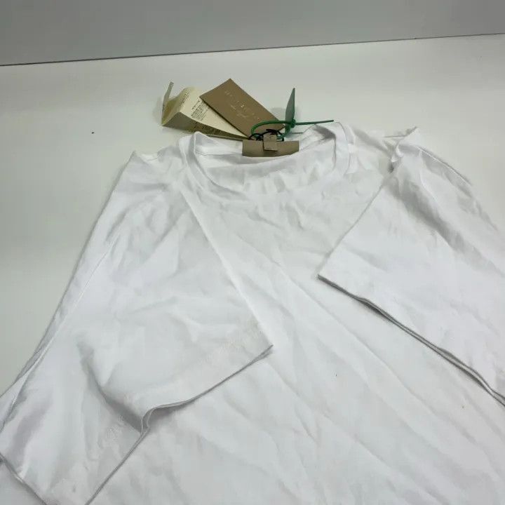 Burberry Burberry Burberry Logo Cotton Short Sleeve T-Shirt-2507 Size US M / EU 48-50 / 2 - 5 Thumbnail
