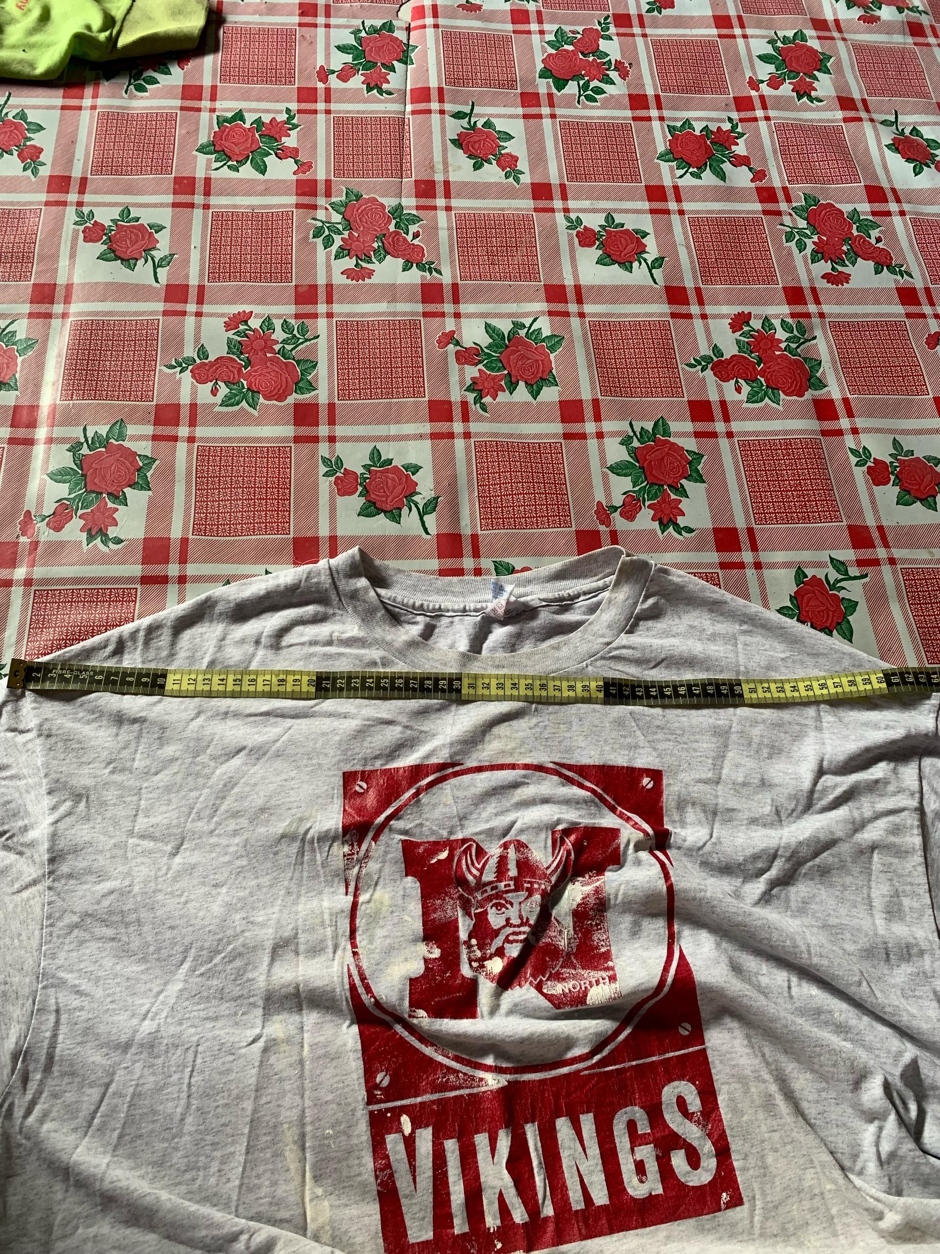 Vintage single stich USA 90s Northgate Vikings Shirt/Tshirt Size US L / EU 52-54 / 3 - 4 Thumbnail